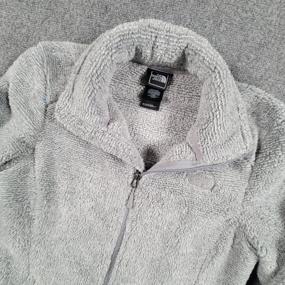 The North Face Jacket Womens Small Gray Osito 2‎ Plush Fleece Full Zip NF00C782